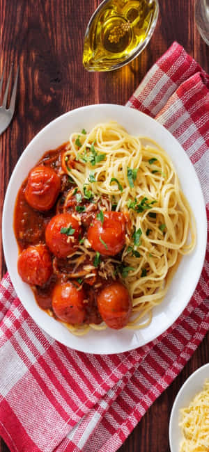 Iphone X Pasta Bakgrunn — iPhone 18 Bakgrunner