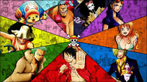 Stråhatt-piratene — One piece skrivebord Bakgrunner