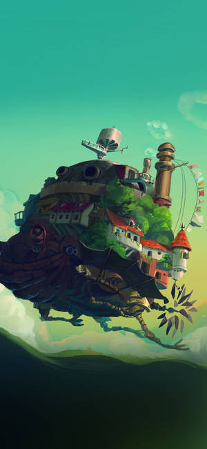Studio Ghibli Iphone — Galaxy A07s Bakgrunner