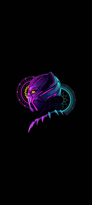 Svart Amoled Black Panther — Honor GT Pro Bakgrunner