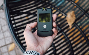 Svart Flip Motorola — Motorola Bakgrunner