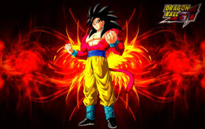 Dragonball GT – Goku Super Saiyan 4 Bakgrunnsbilde av BlackShadowX306 på . — Svart goku Bakgrunner