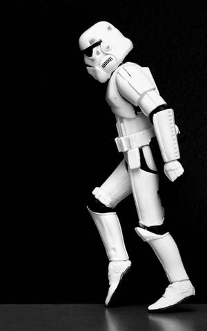 Svart-Hvitt Stormtrooper Star Wars Nettbrett — Xiaomi Pad Mini Bakgrunner
