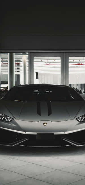 Svart Lamborghini iPhone — Oppo Find X10 Bakgrunner