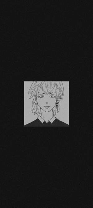 Svart Takashi Mitsuya bakgrunn — Honor Play 80 Pro Bakgrunner