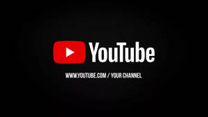 Svart YouTube Din Kanal bakgrunnsbilde — Batterisparing Bakgrunner