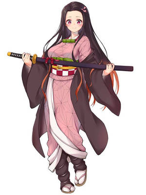 Sverd-demon-dreper Nezuko — Demon Slayer Nezuko Bakgrunner