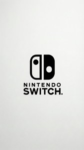 Rent minimalistisk design med Nintendo Switch-logoen. — iPhone 6 Bakgrunner