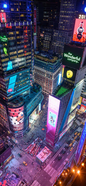 iPhone X New York Bakgrunn — Galaxy S25 FE Bakgrunner