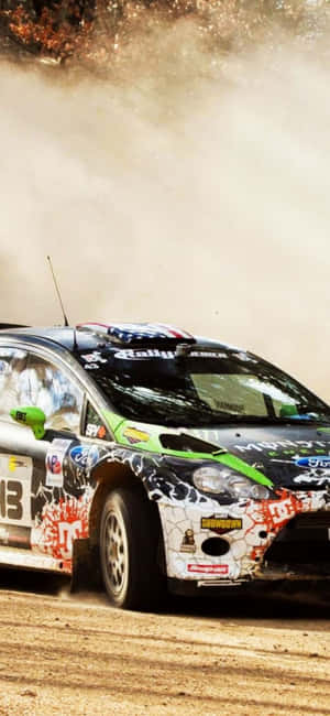 Iphone Xs Dirt Rally Bakgrunn — Samsung S23 Bakgrunner