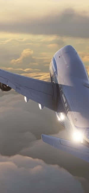 iPhone Xs Microsoft Flight Simulator Bakgrunn — Realme Bakgrunner