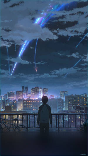 Flares YourName Anime Android-bakgrunner ...anupghosal — Xxxtentacion anime Bakgrunner