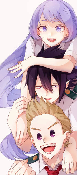 Tamaki Amajiki — Anime iPhone Bakgrunner