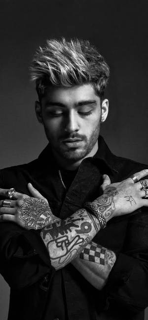Tatoverte Zayn iPhone — Kult iPhone Bakgrunner
