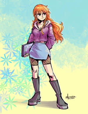 Nami One Piece — Nami One Piece Bakgrunner