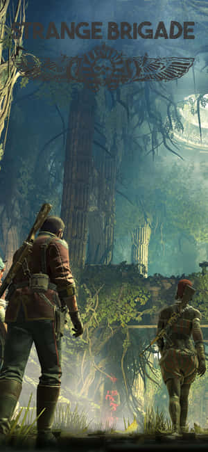 Iphone X Strange Brigade Bakgrunn — iPhone 18 Pro Bakgrunner