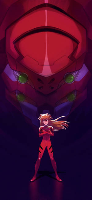 Evangelion Telefon — Galaxy A27 Bakgrunner