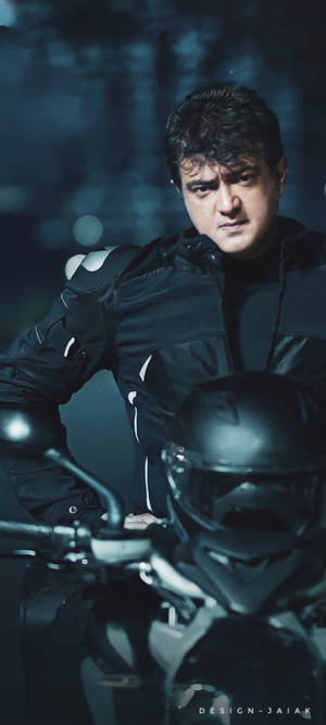 Thala Ajith Valimai-plakat — Pixel 10 Pro Fold Bakgrunner