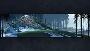 Bannerbakgrunn — Skogutsikt Bakgrunner