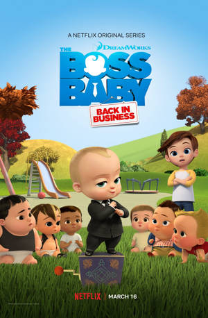 The Boss Baby Back In Business bakgrunn — Honor MagicPad 3 Pro 12.3 Bakgrunner