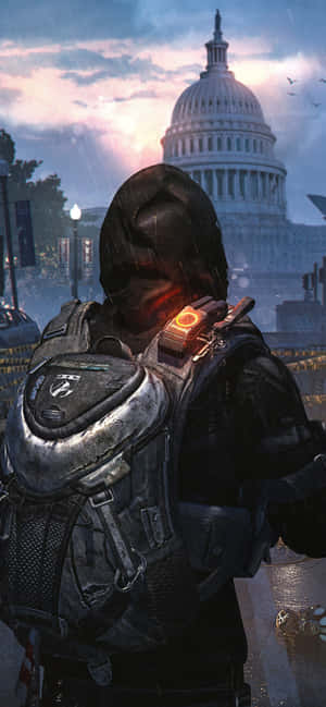 Iphone Xs Max The Division Bakgrunn — iPhone 14 Pro Bakgrunner