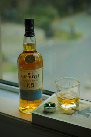 The Glenlivet Whiskyflaske — Xiaomi Pad 8 Pro Bakgrunner