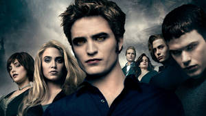 The Twilight Saga Eclipse The Cullens bakgrunnsbilde — Twilight Bakgrunner