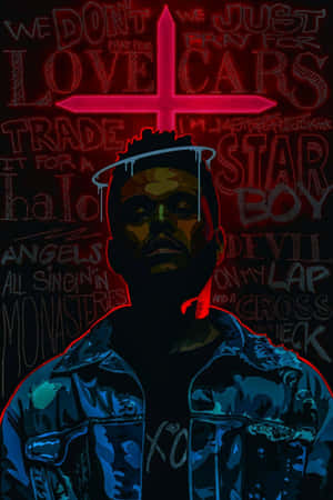 The Weeknd opptrer på scenen — Vivo Pad SE Bakgrunner