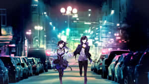 Anime bilbakgrunn — Animebil Bakgrunner