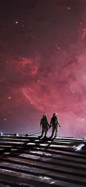 Astronaut Iphone — Pixel 8a Bakgrunner