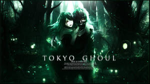 Tokyo Ghoul-karakterer Ken og Touka bakgrunnsbilde — Tokyo Ghoul figurer Bakgrunner