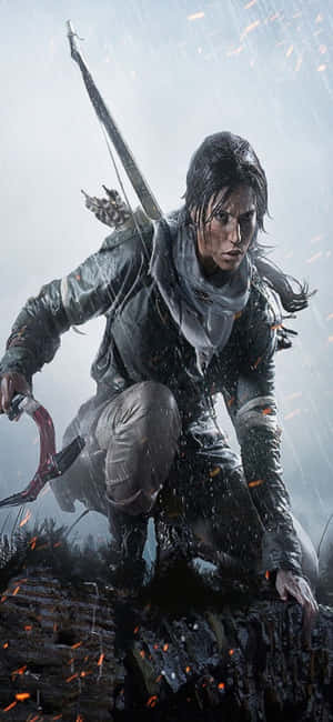 iPhone X Shadow of the Tomb Raider Bakgrunn — Redmi K80 Ultra Bakgrunner