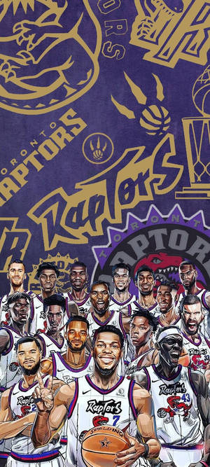 Toronto Raptors fan art bakgrunnsbilde — 20:9 Bakgrunner