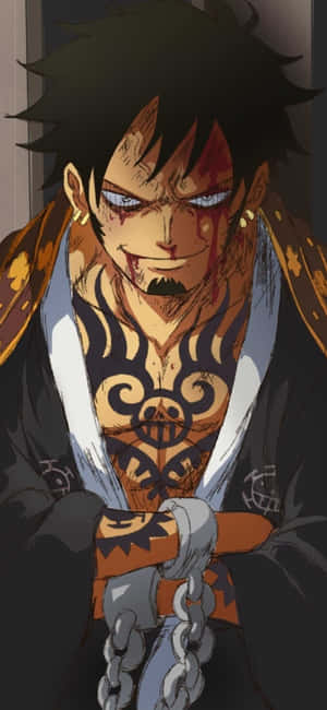 Trafalgar D. Water Law One Piece Låseskjerm Anime — Vivo X500 Bakgrunner