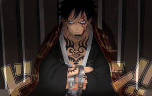 One Piece Skrivebord Trafalgar Water Law — One piece skrivebord Bakgrunner