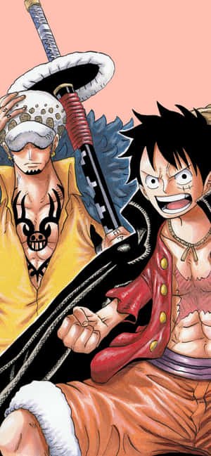 One Piece Trafalgar Law — iPhone 13 Mini Bakgrunner