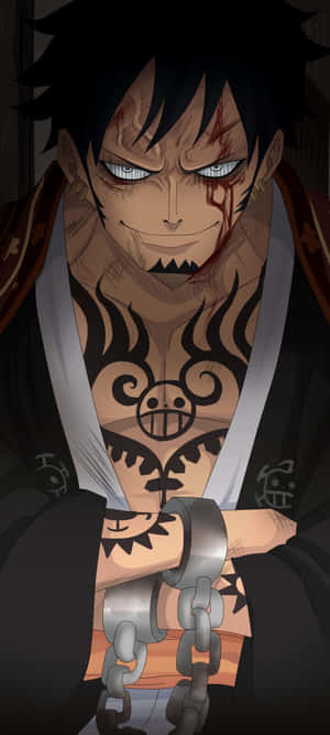 One Piece Trafalgar Law — iPhone 12 Pro Bakgrunner