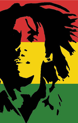 Trendende fargerik Bob Marley grafikk — Xiaomi Pad Mini Bakgrunner