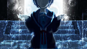Trist anime-bakgrunn — Trist anime GIF Bakgrunner