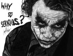 Trist Joker-bakgrunn