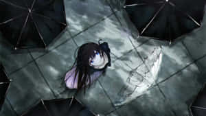 Triste anime-bilder — Trist anime GIF Bakgrunner