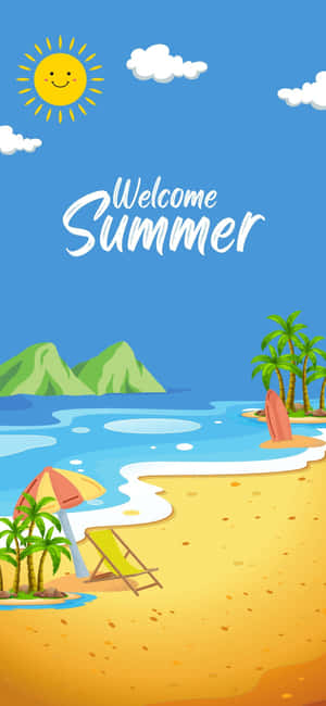 iPhone X sommerbakgrunn — iPhone 11 Bakgrunner