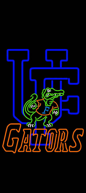 University of Florida Gators neonlys-bakgrunn.