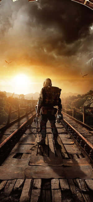 Iphone X Metro Exodus Bakgrunn — Nubia Z70S Ultra Bakgrunner