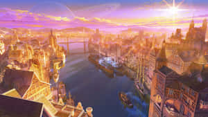 Anime City-bilder — Anime by Bakgrunner