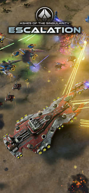 Iphone X Ashes Of The Singularity Escalation Bakgrunn — Xiaomi 18 Pro Max Bakgrunner