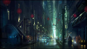 Anime City-bilder — Anime by Bakgrunner