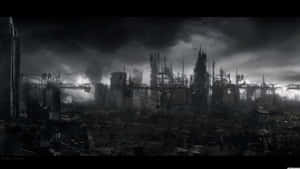 Dark City Bakgrunn — Mørk by Bakgrunner