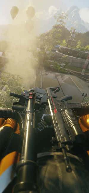 iPhone X Just Cause 4 bakgrunn — iPhone Xr Bakgrunner