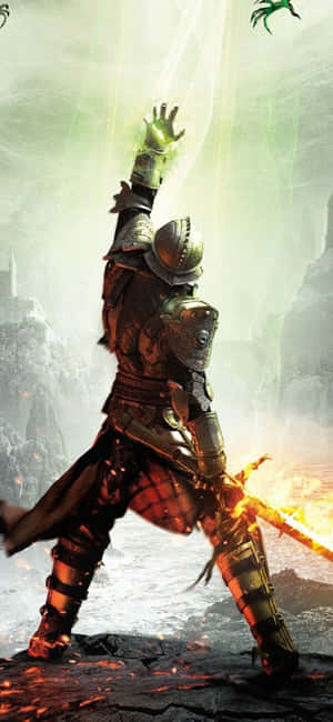 Iphone Xs Dragon Age Inquisition Bakgrunn — OnePlus Ace 5 Racing Bakgrunner